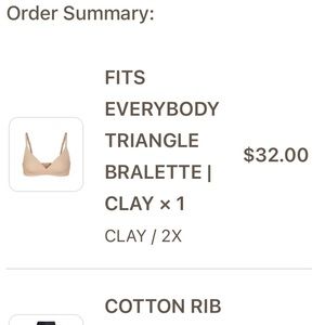 Skims fIt’s everybody triangle brallet